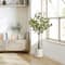 American Art Decor 4ft. Realistic Artificial Eucalyptus Tree in White Pot